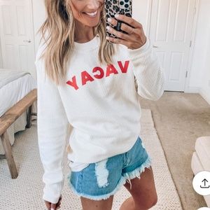 Corded Vacay Long Sleeve